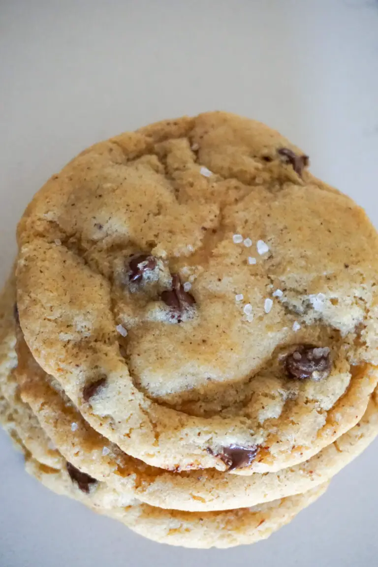The Best Browned Butter Sourdough Discard Chocolate Chip Cookies